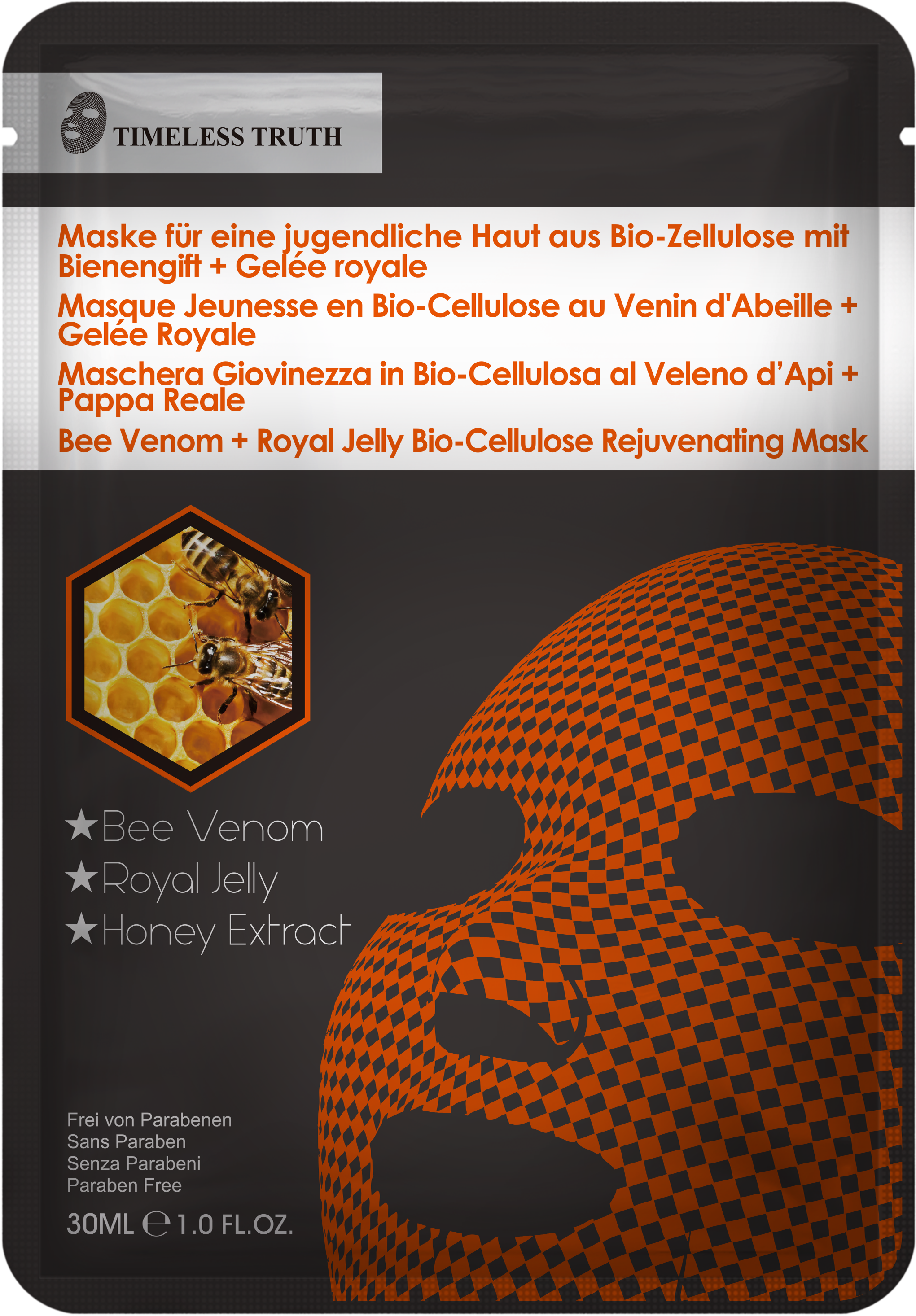 Click To Enlarge - Timeless Truth Bio Cellulose Mask (3000x3000), Png Download