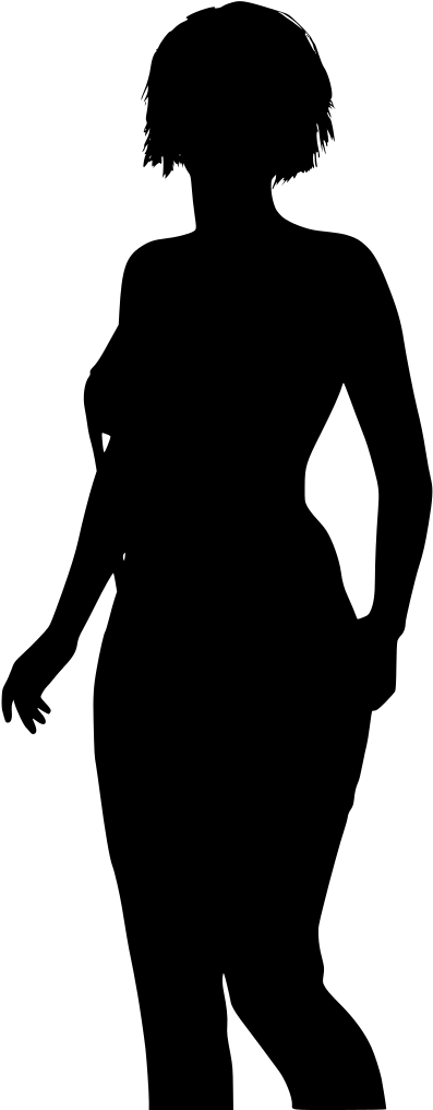 Download Png - Silhouette (640x1024), Png Download