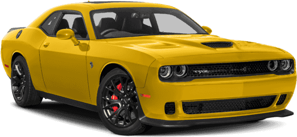 New 2018 Dodge Challenger - 2018 Hellcat Challenger White (640x480), Png Download