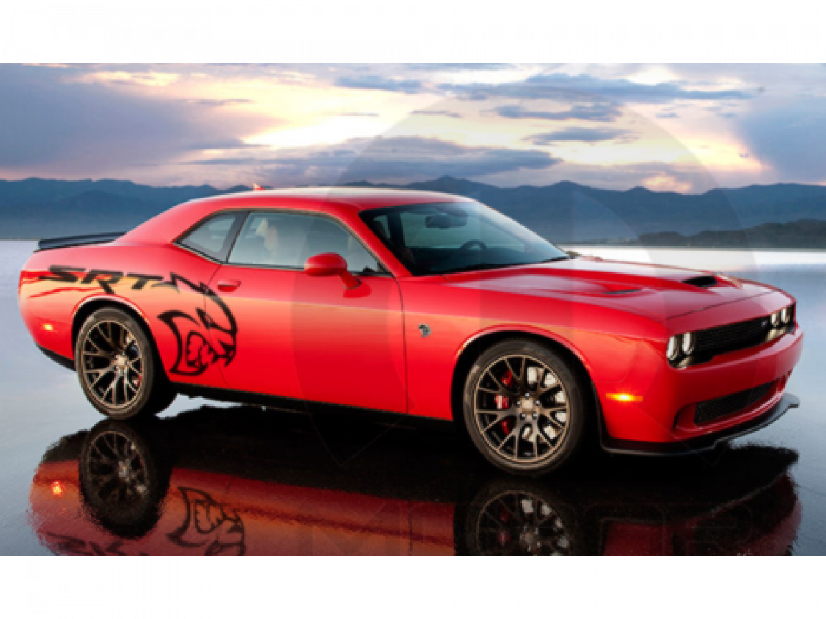 Dodge Challenger Hellcat Mopar (1200x900), Png Download