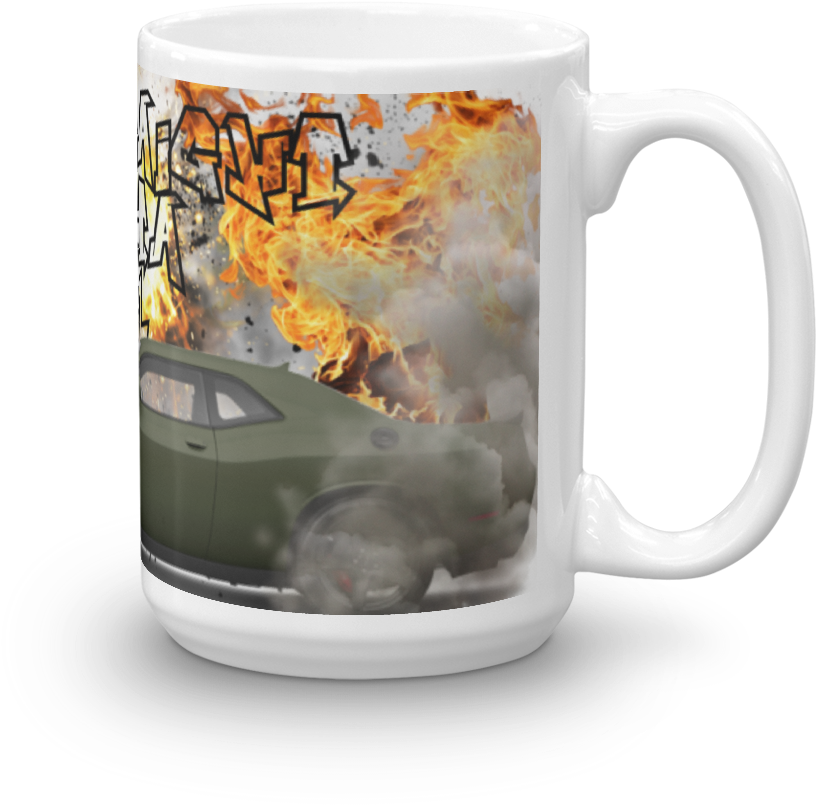 "straight Outta" Hellcat Mug - Mug (1000x1000), Png Download