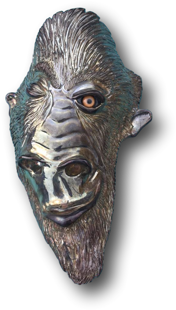 Gorilla Wall Mask Mike Quinn - Gorilla (1036x1036), Png Download
