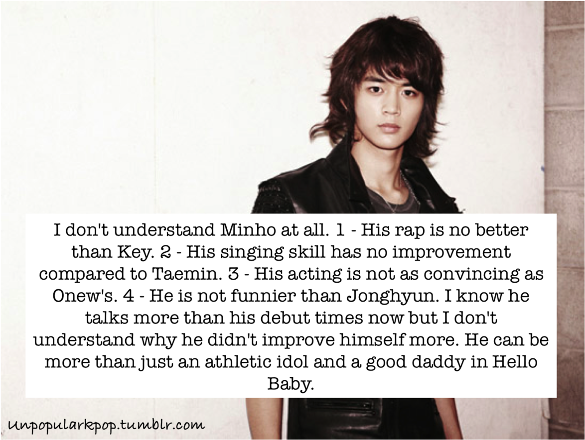 I Don't Understand Minho At All - Minho Ring Ding Dong (1280x922), Png Download