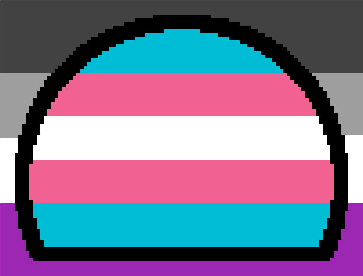 Transgender And Asexual Flag By Skye99 - Bicycle Wheel Transparent Background (1200x1200), Png Download