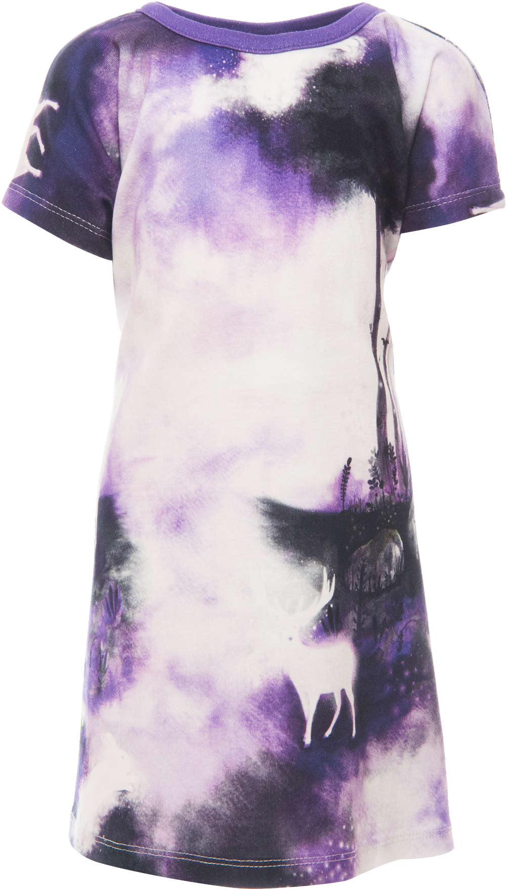 Batwing Magic Forest Dress - Blouse (1500x2055), Png Download