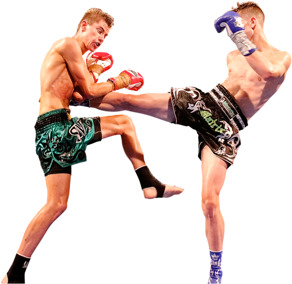 Muay Thai Png - Muay Thai Boxing Png (600x561), Png Download