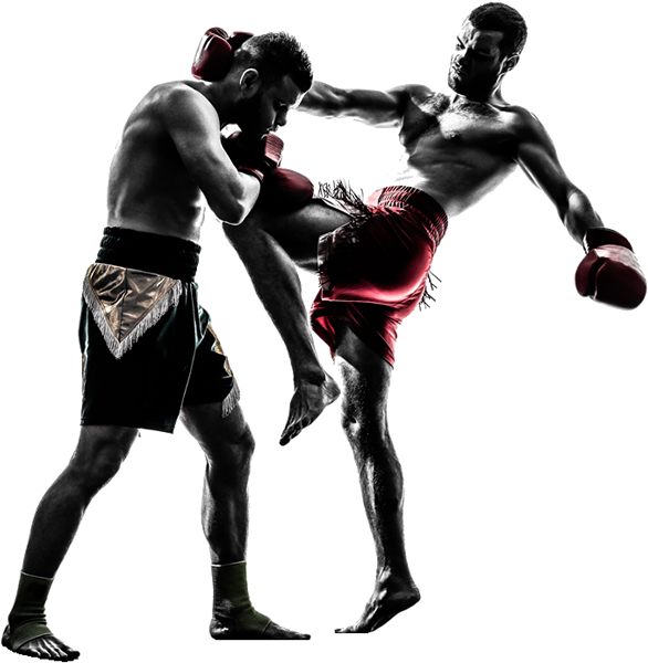 Muay Thai Png - Training Kickboxing (600x609), Png Download