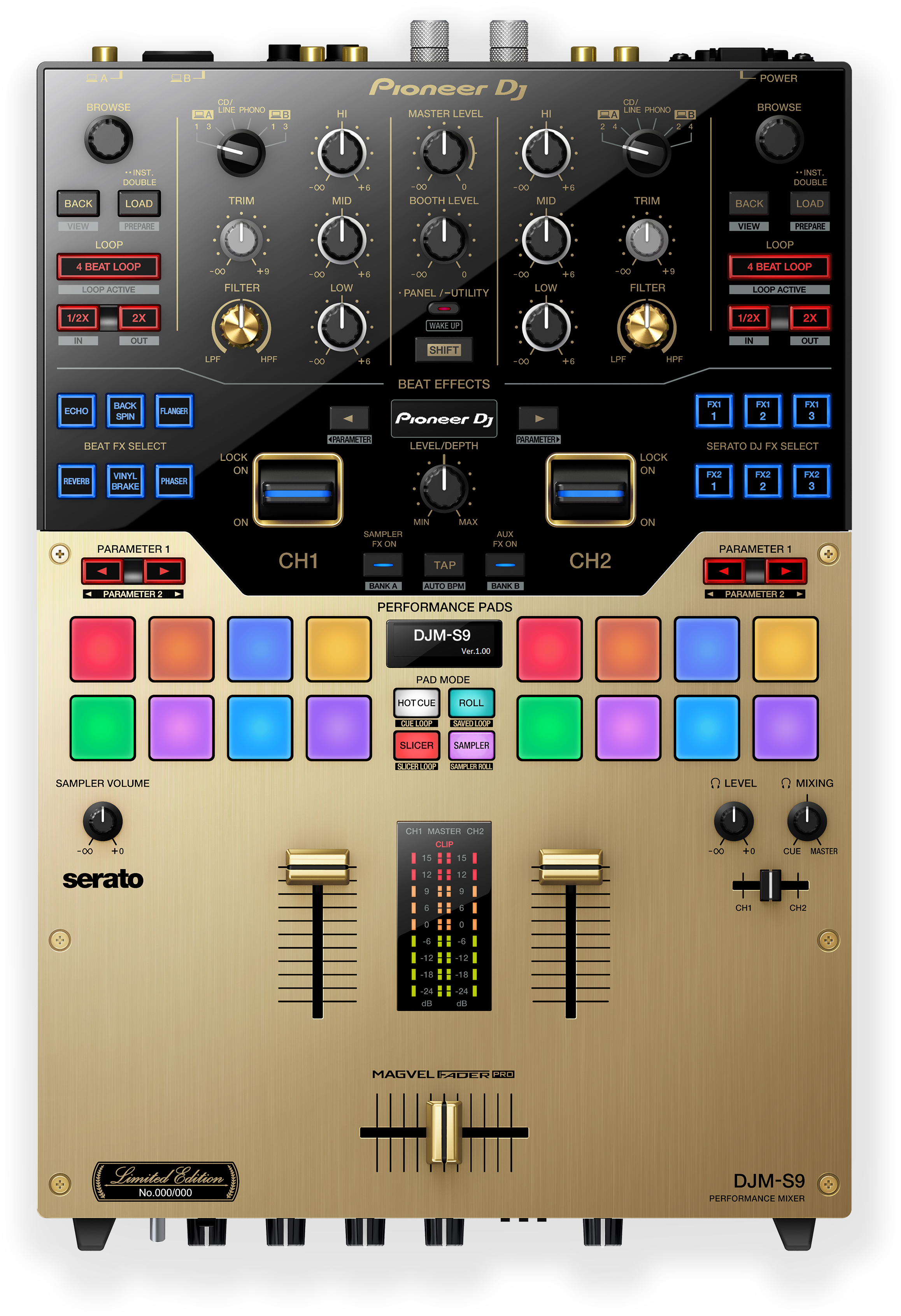 2-channel Battle Mixer For Serato Dj Pro (2316x3381), Png Download