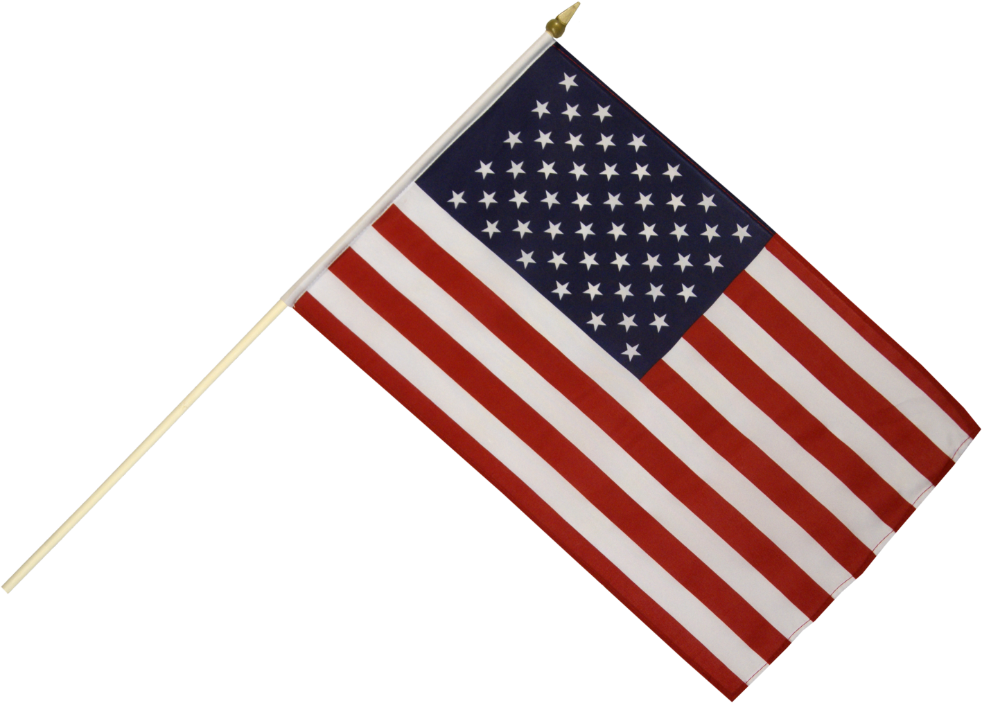 Download Us Flag On Stick Png Image With No Background Pngkey Com