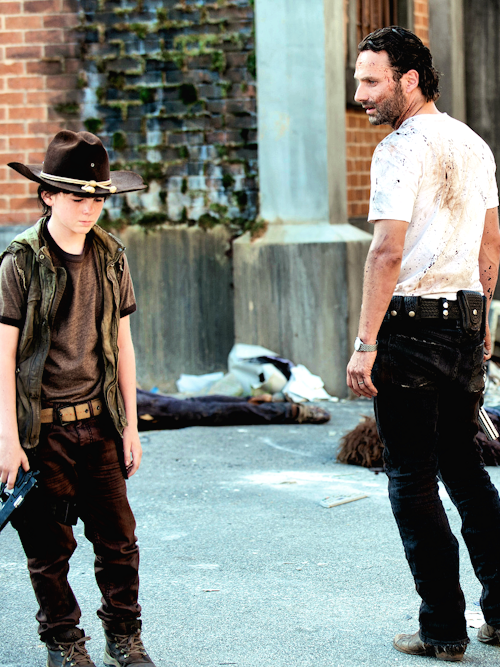36 Images About I'ma Cry On We Heart It - Walking Dead Carl Glenn Meme (500x667), Png Download