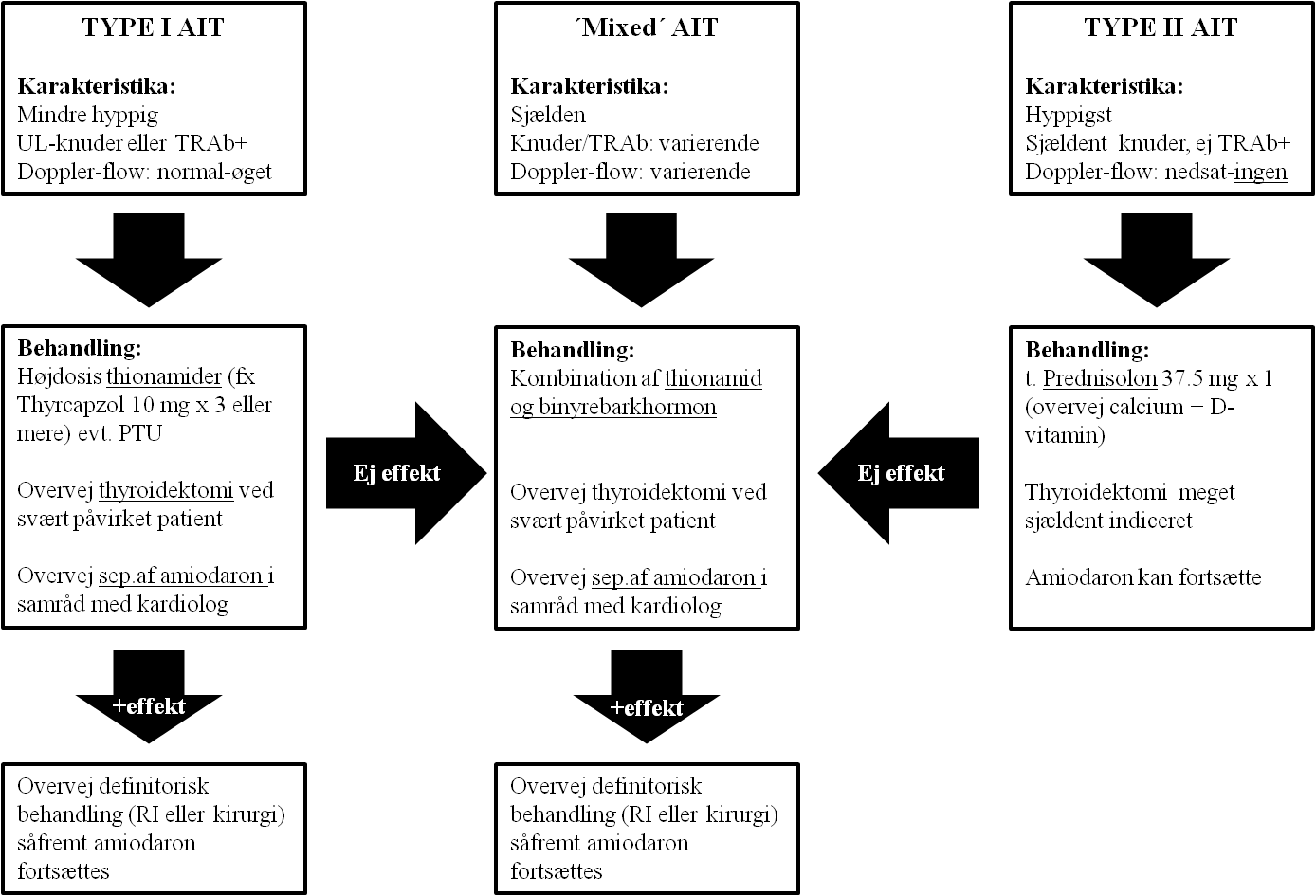 Amiodaron Induceret Thyrotoxicosis Type Ii - Diagram (1388x945), Png Download