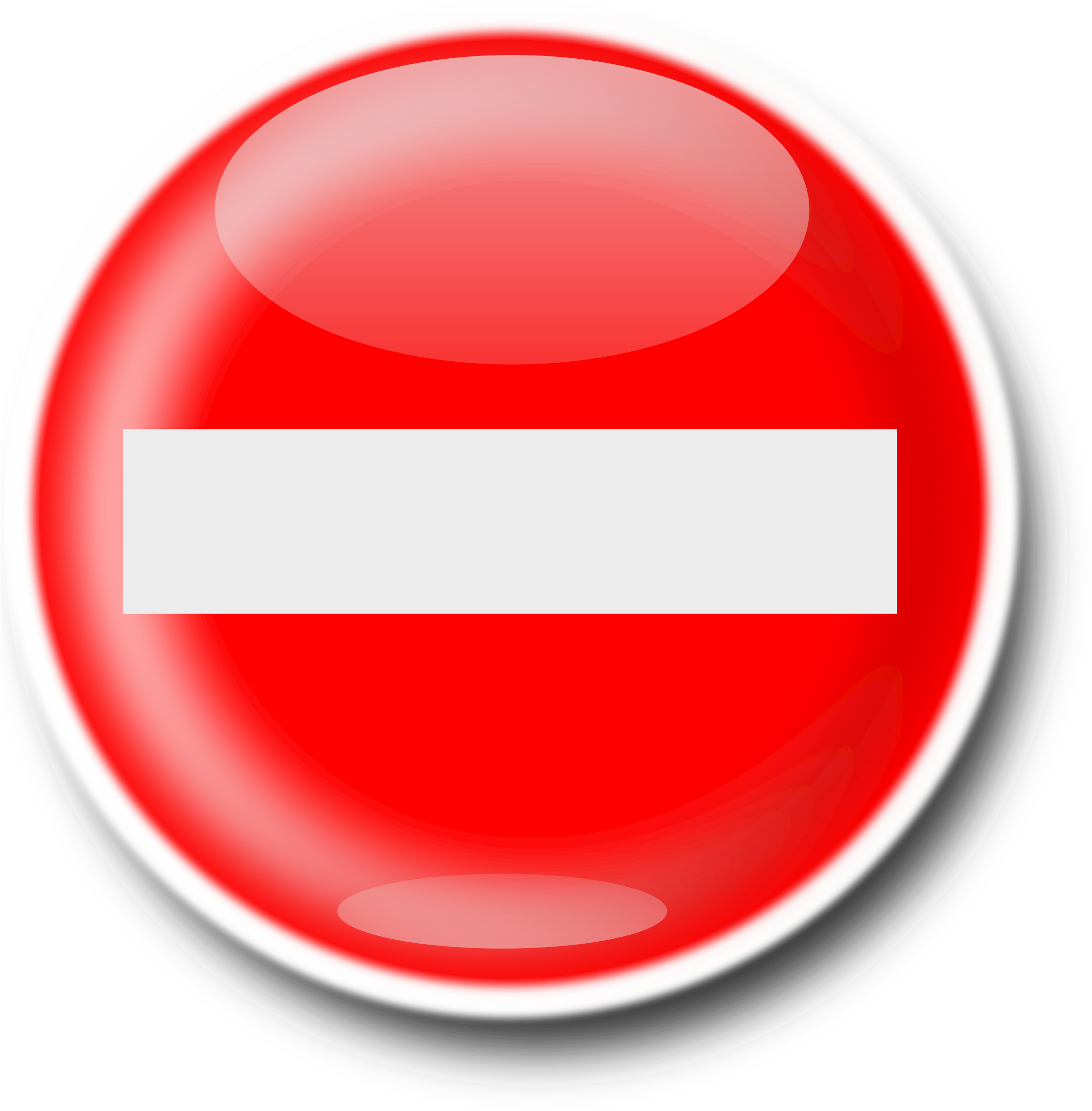This Free Icons Png Design Of No Entry (2274x2400), Png Download