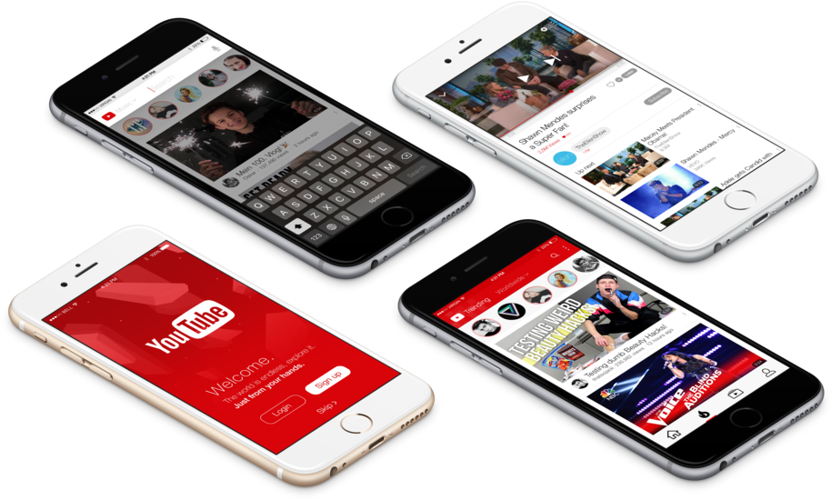 Mockup1a - Iphone (1000x667), Png Download