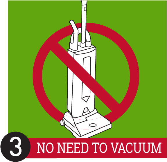 No Need To Vaccuum (626x625), Png Download