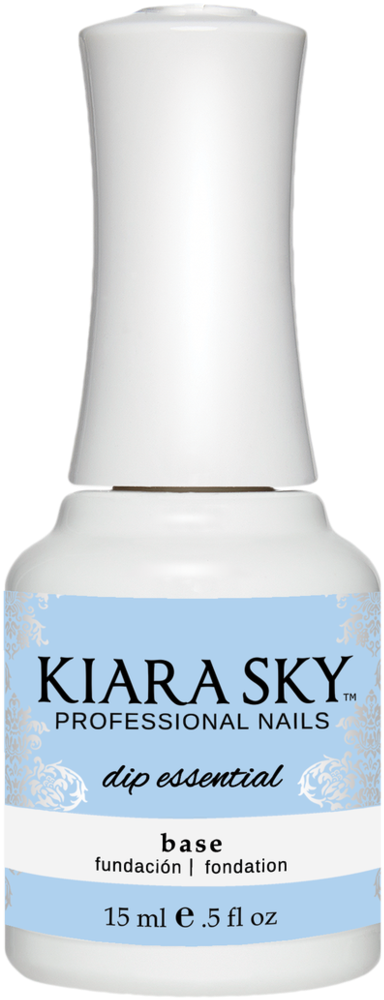 Kiara Sky Dip Powder Base Coat 15ml - Use Kiara Sky Brush Saver (700x1239), Png Download