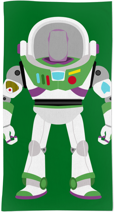 Toalha Buzz Lightyear De Rafael Gomesna - Buzz Lightyear De Material Reciclável (800x800), Png Download