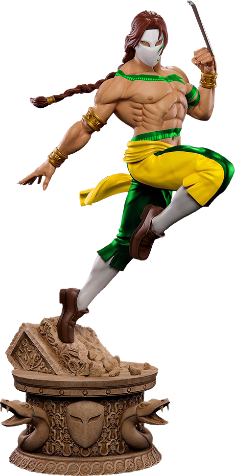 Pop Culture Shock Vega Player 2 Statue - Vega Street Fighter (480x972), Png Download
