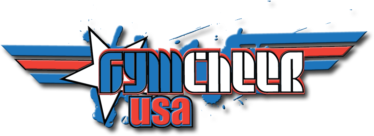 California Flyers & Gymcheer Usa - Gym Cheer Usa (1213x442), Png Download