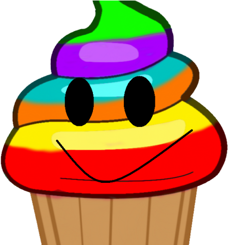 Character Clipart Cupcake (640x480), Png Download