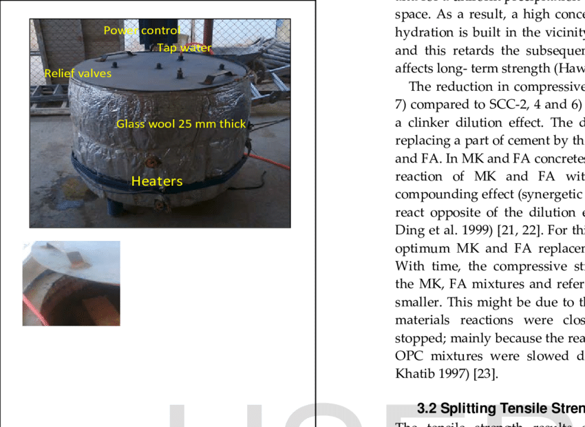 Accelerated Curing Tank (850x620), Png Download