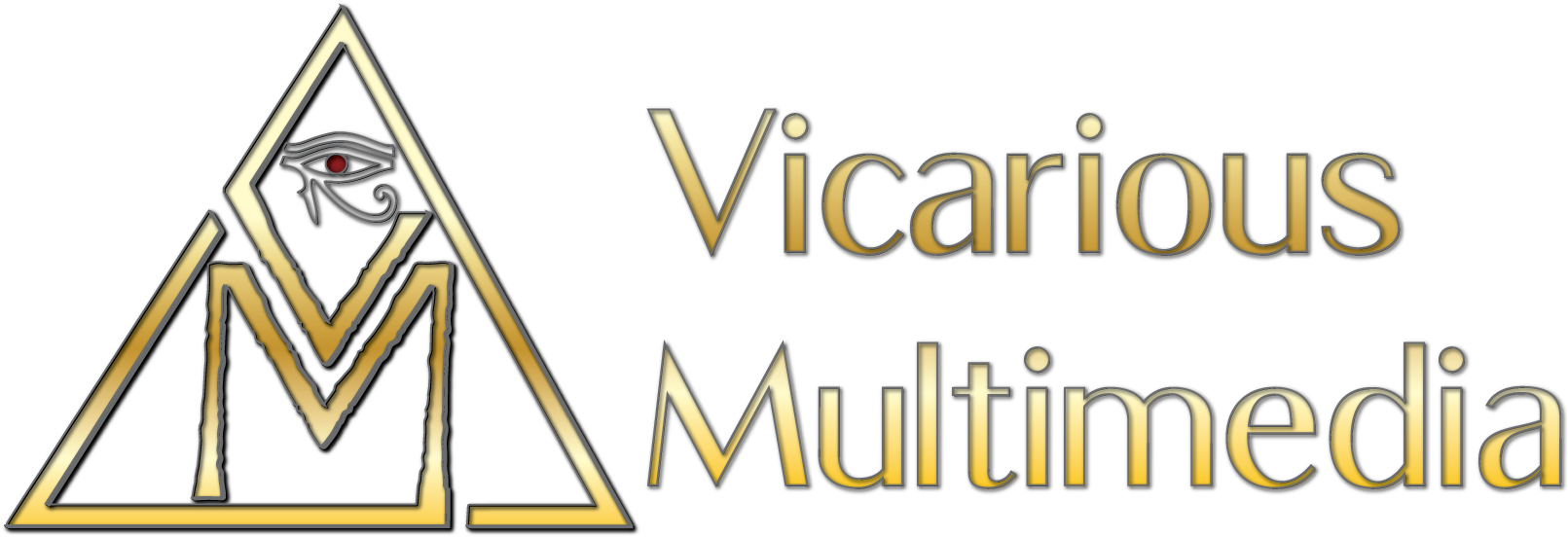Vicarious Multimedia Logo - Triangle (1651x720), Png Download