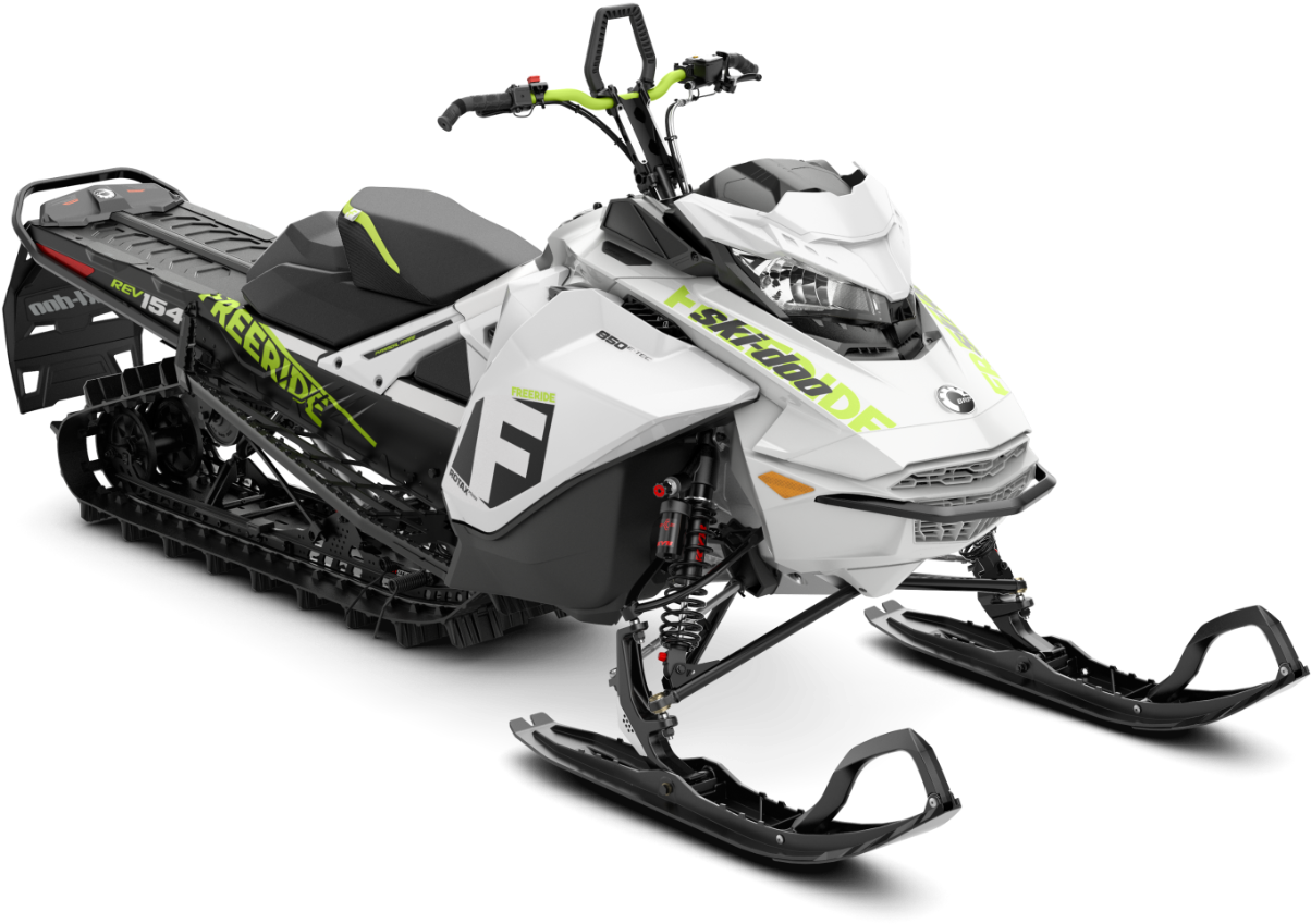 2018 Ski Doo Freeride 154 850 E Tec Es Powdermax - 2018 Ski Doo Freeride 137 (1322x1101), Png Download