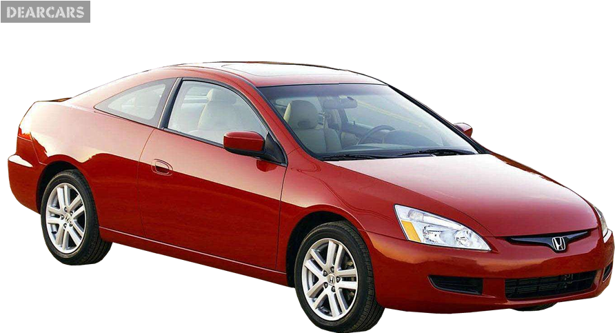 Honda Accord Coupe / Coupe / 2 Doors / 2000 2003 / - Red 2004 Honda Accord Ex Coupe (900x500), Png Download