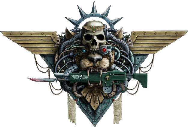 Warhammer Astra Militarum Tattoo (1200x480), Png Download
