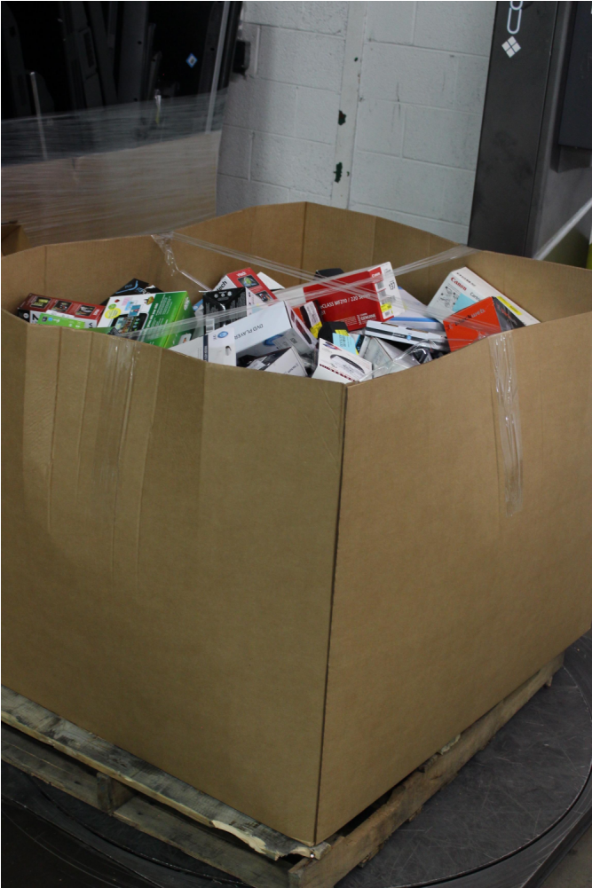 Pallet 472 Pcs Accessories, Ink, Toner, Accessories - Plywood (1000x1000), Png Download