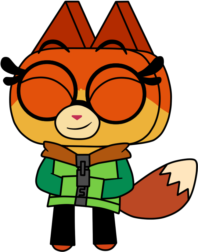 Sylvie - Dr Fox Love Hawkodile (910x910), Png Download