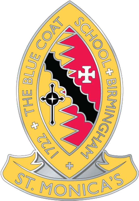 The Blue Coat School - Emblem (576x838), Png Download