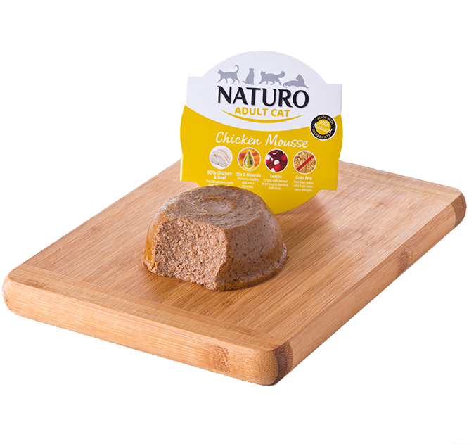 Adult Cat Chicken Mousse - Chicken As Food (666x666), Png Download