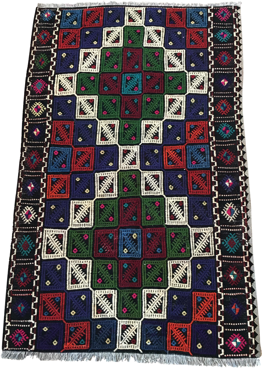 Vintage Yuncu Kilim Rug 26 4 9119 (1000x1405), Png Download