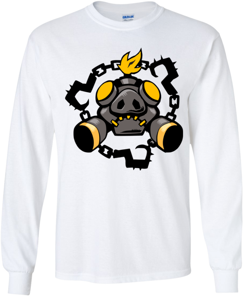 Overwatch Roadhog Chains Spray Youth - Baby Milo Aape Bape (1024x1024), Png Download