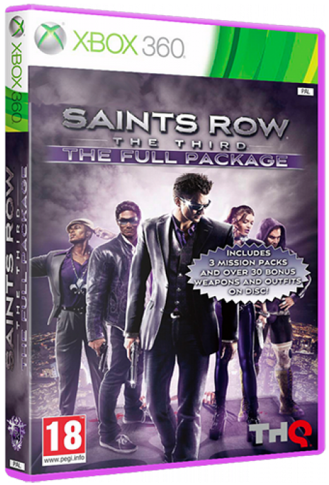 Saints Row The Third The Full Package (1000x700), Png Download