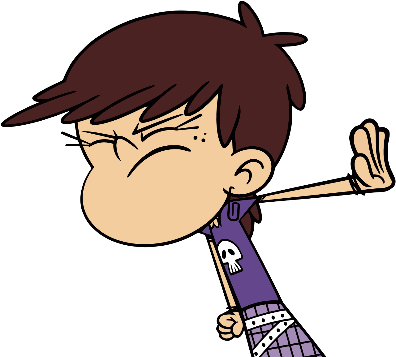 When You Accidentally See Cringe Worthy Loud House - Loud House Luna Cute (1280x1154), Png Download