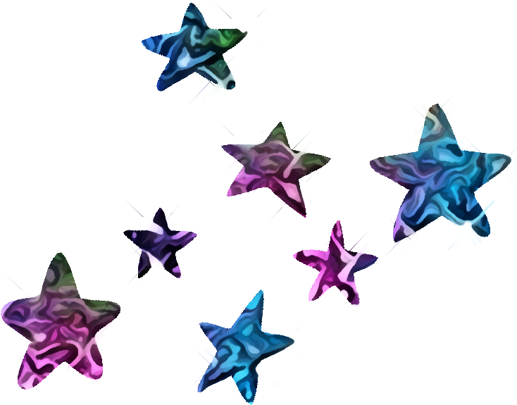 Estrellas Purpurina Png (783x605), Png Download