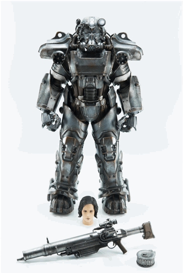 1 Of - T 60 Power Armor (600x600), Png Download
