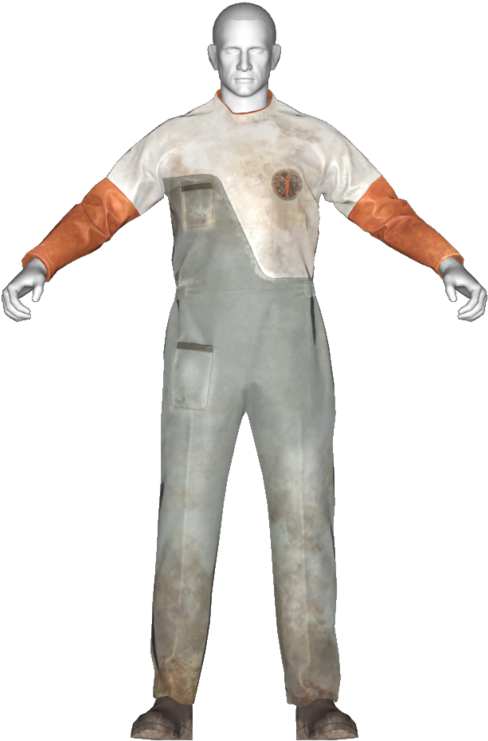 Dirty Institute Jumper - Institute Outfit Fallout Shelter (1200x756), Png Download