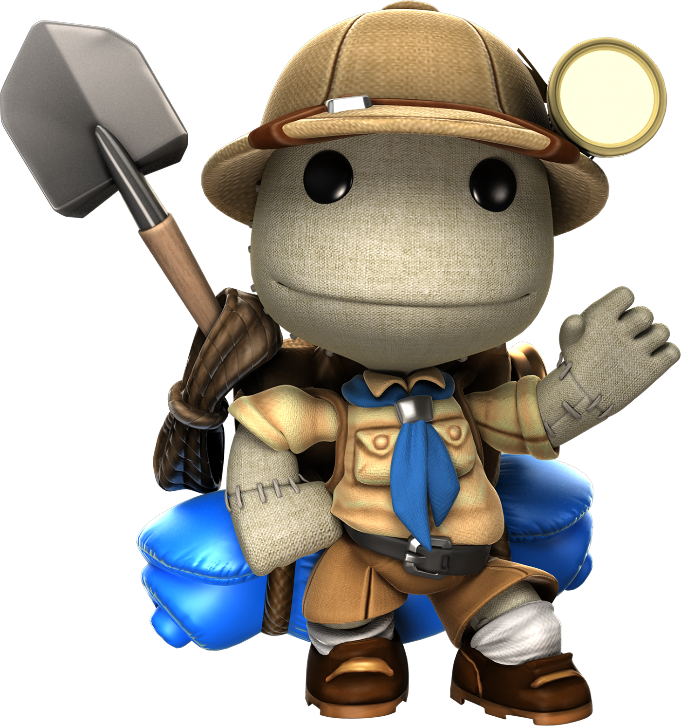 Run Sackboy Run Coming To Ps Vita & Mobile Devices - Little Big Planet Personaggi (1400x1491), Png Download
