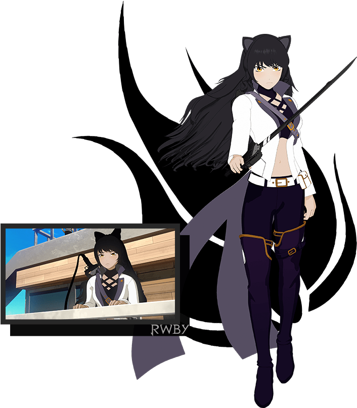 Blake Belladonna Season 5 Cosplay (1109x807), Png Download