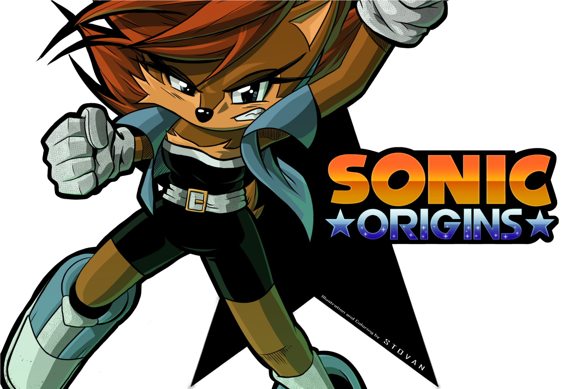 Sonic Origins Episode 1 The Freedom Fighters (2000x1305), Png Download