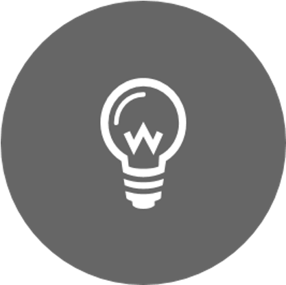 Small Website Service Icon - Incandescent Light Bulb (591x590), Png Download