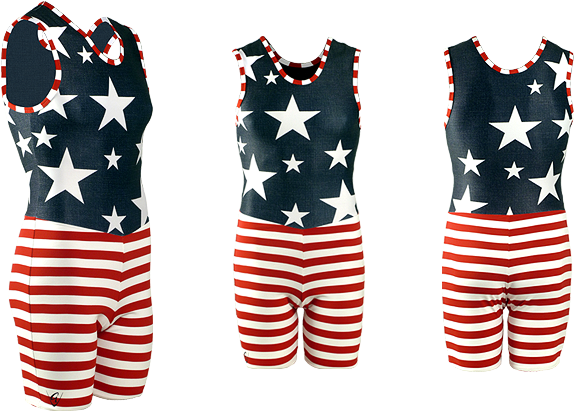 Stars And Stripes Aio - Board Short (730x463), Png Download