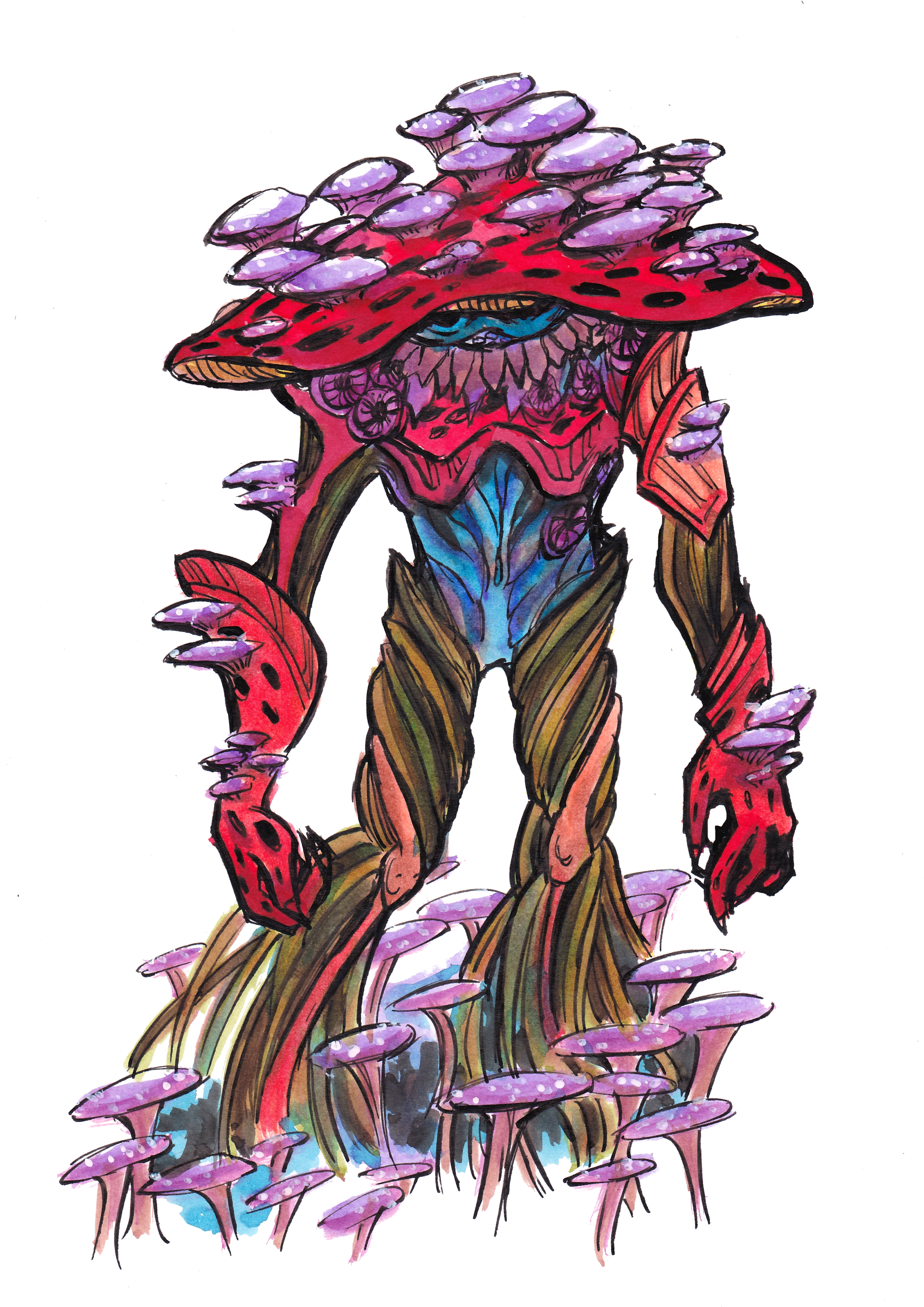 Drawing Poopy Modrons - Illustration (1778x2497), Png Download