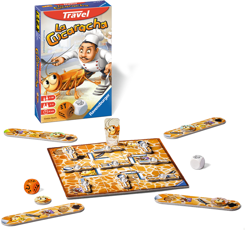 $175 Mxn - La Cucaracha Ravensburger (1000x800), Png Download