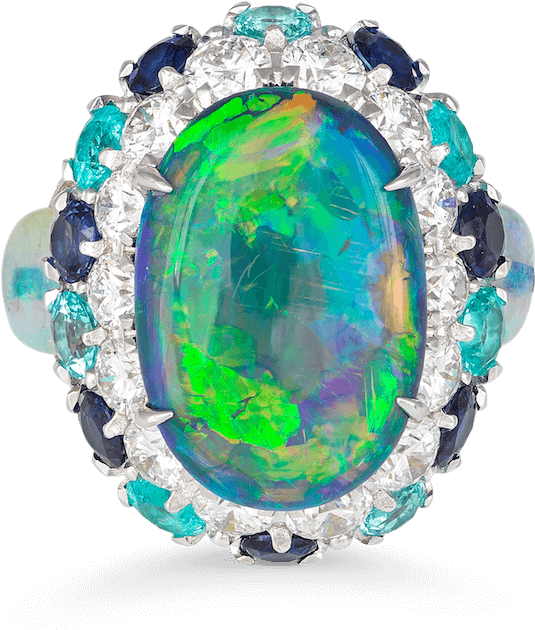 Opal Ring 11091152 2 Copy - Opal (1500x1500), Png Download