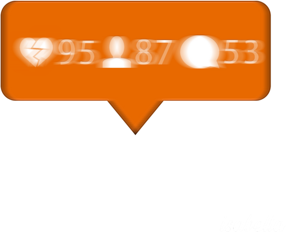 #instagram #likes #heartbroke - Instagram Likes And Followers Png (1024x1024), Png Download