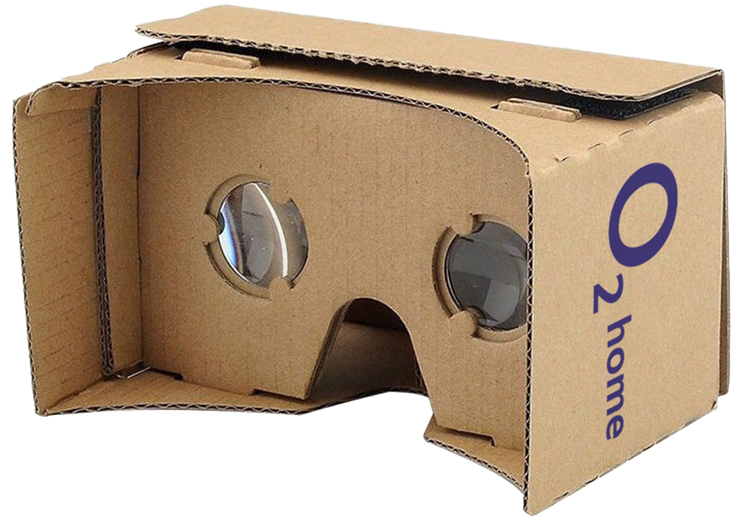 Google Cardboard Vr 360 Viewer - Vr Headset Google Cardboard (1080x800), Png Download