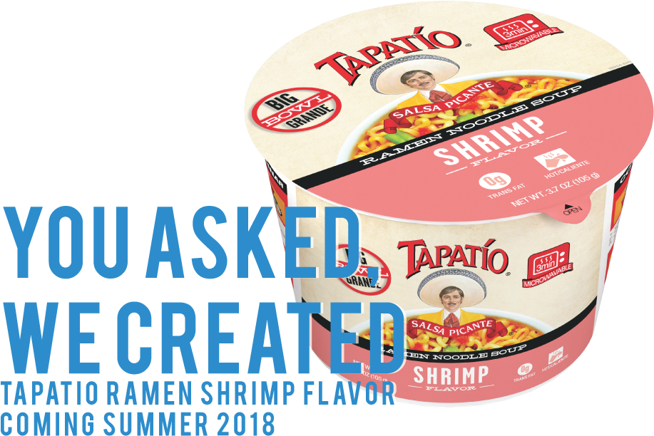 Noodles Clipart Top Raman - Tapatío Hot Sauce (966x642), Png Download